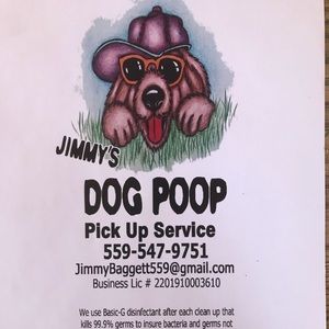 Jimmy’s Dog Poop Pick Up Service
